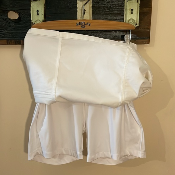 Jag Jeans White Denim Roadtrip Pull On Skort - Picture 9 of 16